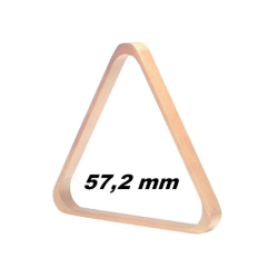 Billard Dreieck Holz hell für Pool Billard 57,2mm Kugeln
